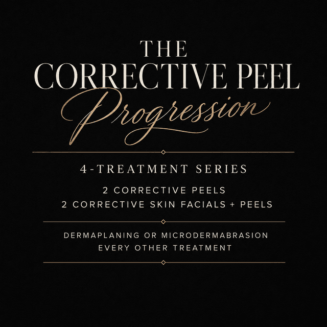 The Corrective Peel Progression at Looks by Jatia Amour in Mclean, VA
